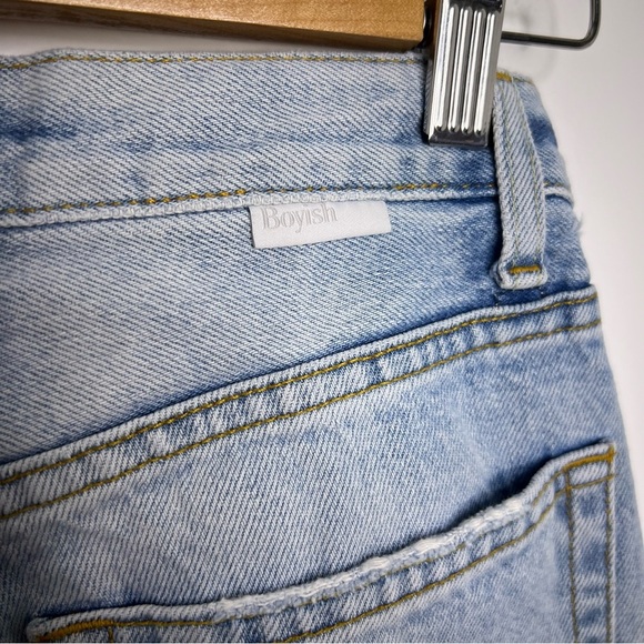 BOYISH Light Wash Billy Straight Jeans - Picture 7 of 9